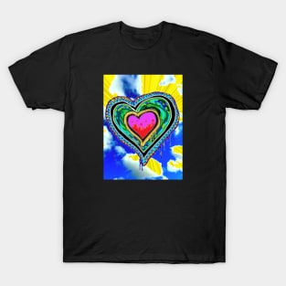 Angel Heart by LowEndGraphics T-Shirt